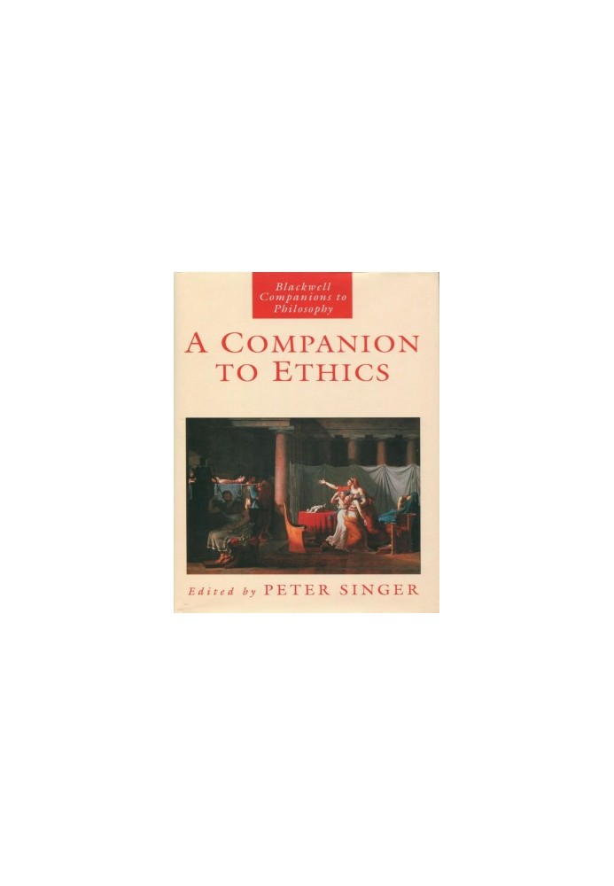A Companion to Ethics - Peter Singer