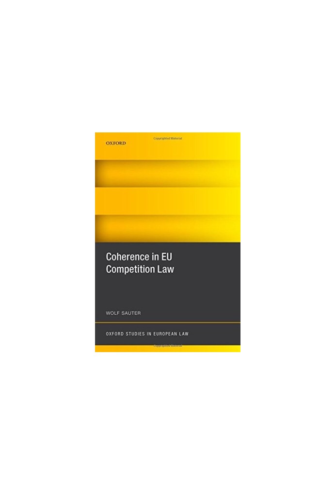Coherence in EU competition law