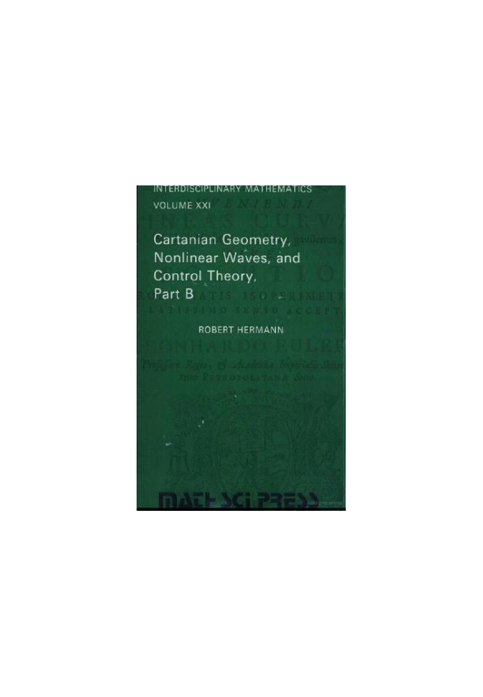 Cartanian geometry, nonlinear waves, and control theory. Part B