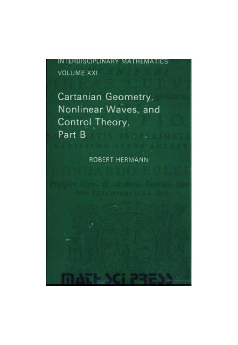 Cartanian geometry, nonlinear waves, and control theory. Part B