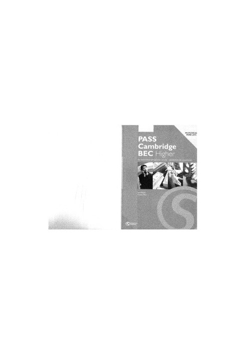 Pass Cambridge BEC Higher Student's Book