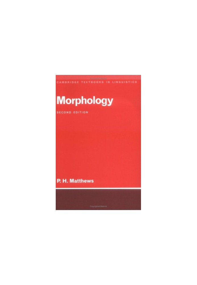 Morphology