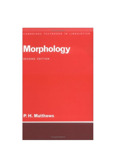 Morphology