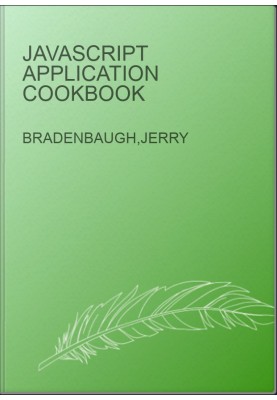 JavaScript application cookbook