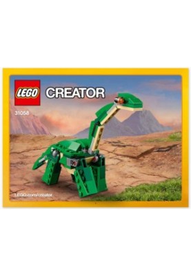 Instructions for Lego Creator set 31058 Dinosaur