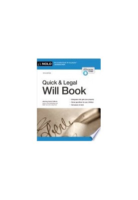 NOLO • Quick & Legal Will Book, 10th Edition