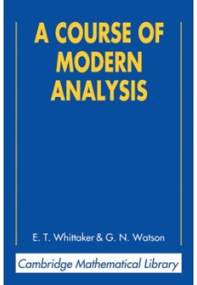 A course of Modern Analysis