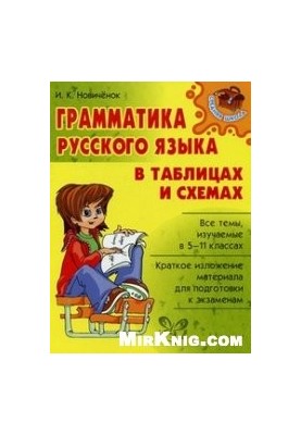 Грамматика русского языка в таблицах и схемах (ДЛЯ ДЕТЕЙ)