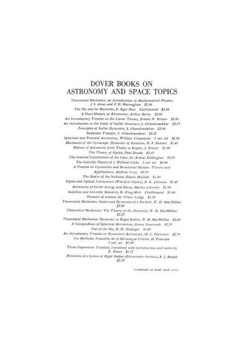 Astronomy and Cosmogony