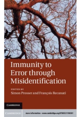 Immunity to error through misidentification: new essays