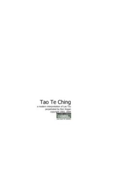 Tao Te Ching