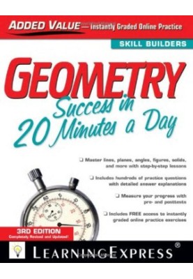 Geometry Success in 20 Minutes a Day, 3rd Edition