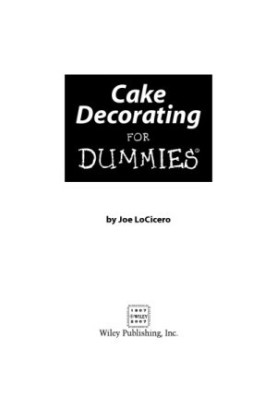 Cake Decorating For Dummies