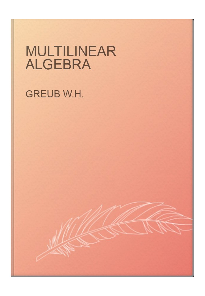 Multilinear Algebra