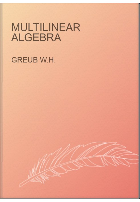 Multilinear Algebra