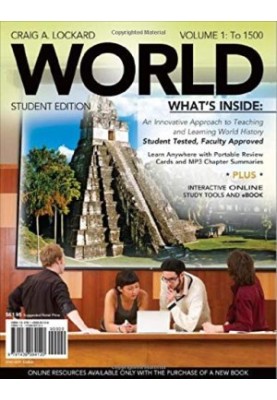 World, Volume 1: To 1500 [with Review Cards, History CourseMate, eText,, Wadsworth World History Resource Center 2-Term Acces