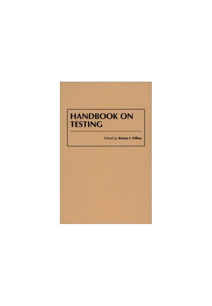 Handbook on Testing