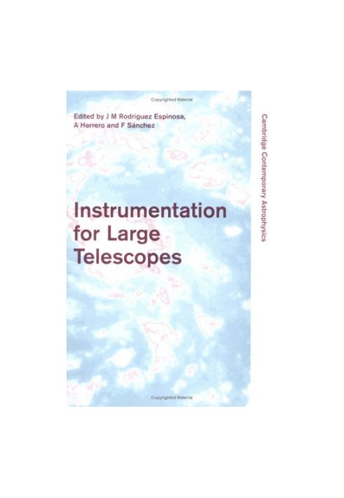Instrumentation for large telescopes - VII Canary Islands Winter School of ...