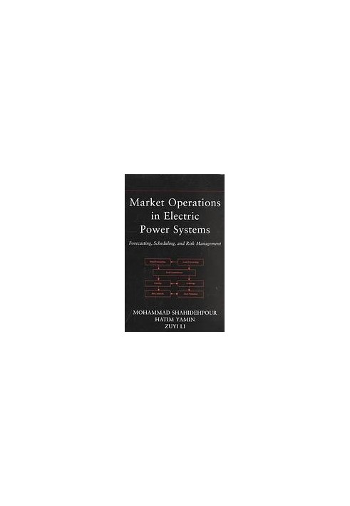 Market operations in electric power systems: forecasting, scheduling, and risk management