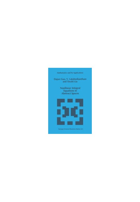 Nonlinear Integral Equations in Abstract Spaces