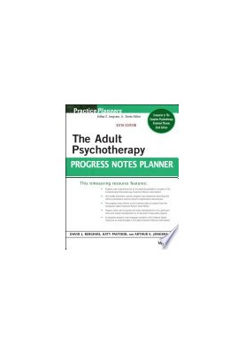 The Adult Psychotherapy Progress Notes Planner