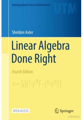 Linear Algebra Done Right