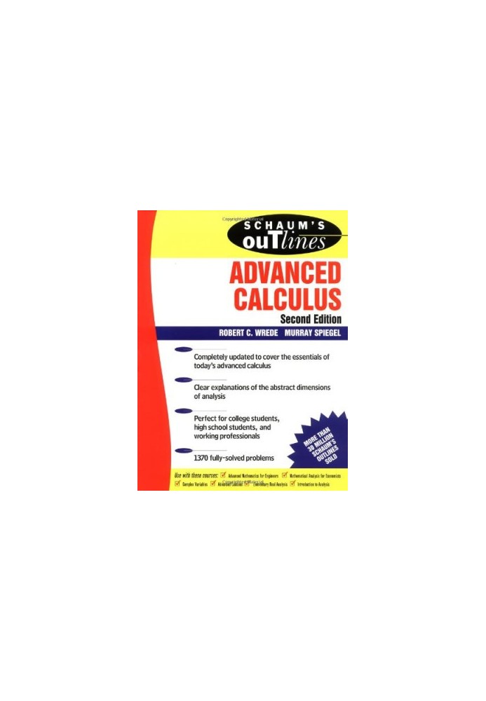 Schaum's Outline of Advanced Calculus, Second Edition