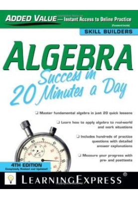 Algebra Success in 20 Minutes a Day