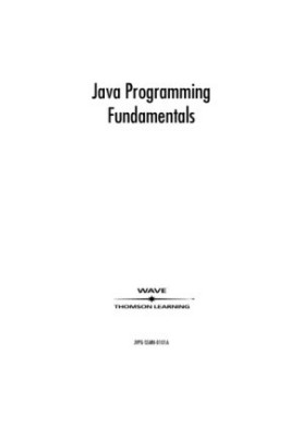 Java Programming Fundamentals