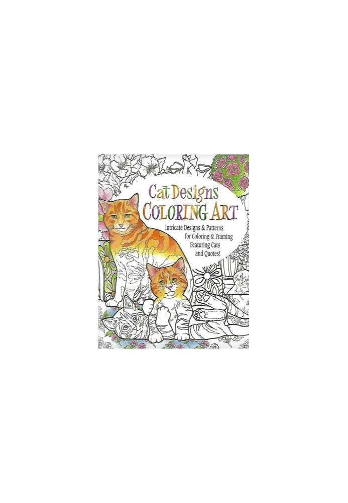 Cat Designs Coloring Art
