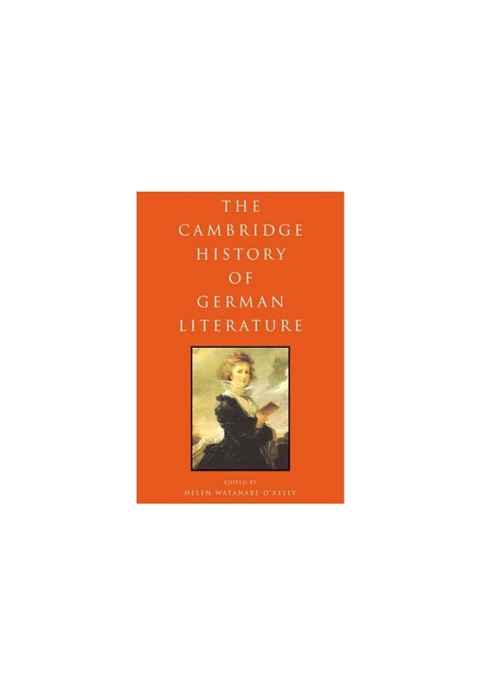 The Cambridge History of German Literature