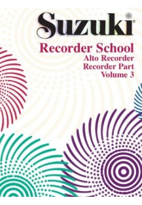 Suzuki Recorder School (Alto Recorder), Volume 3