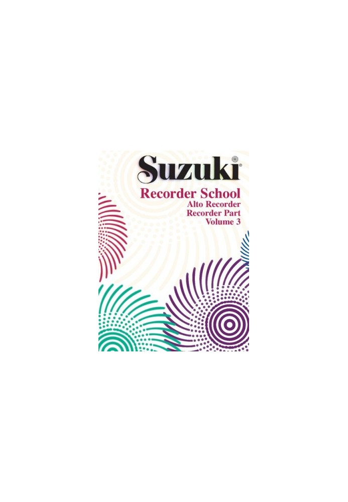 Suzuki Recorder School (Alto Recorder), Volume 3