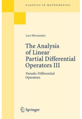 The Analysis of Linear PD Operators. III, Pseudo-Differential Operators