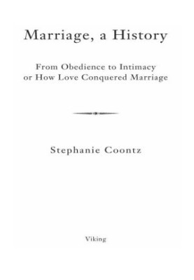 Marriage a History