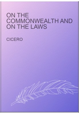 On the Commonwealth and On the Laws