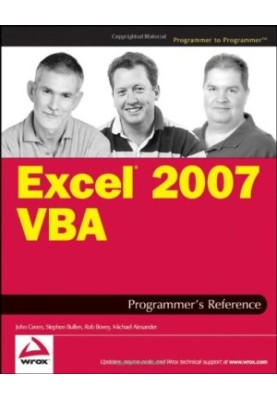 Excel 2007 VBA programmer's reference
