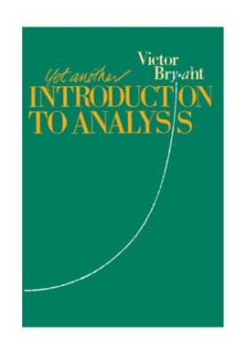 Yet Another Introduction to Analysis
