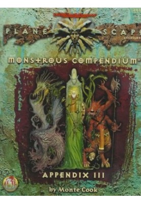 Monstrous Compendium, Appendix III (Planescape Advanced Dungeons & Dragons, 2nd Edition, Accessory 2635)