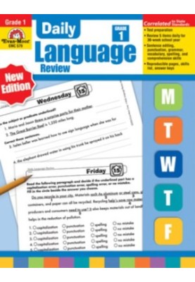 Daily Language Review, Grade 1