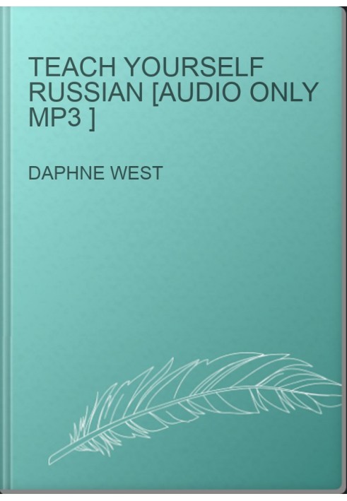 Teach Yourself Russian [Audio only mp3 ]