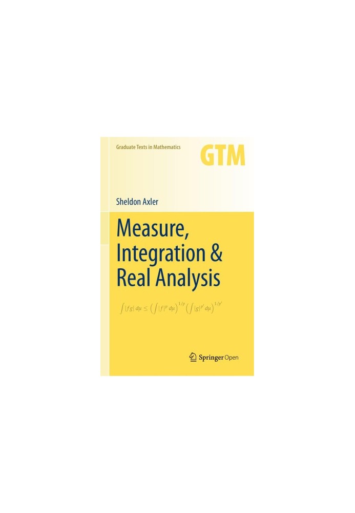 Measure, Integration & Real Analysis