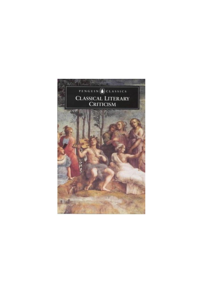 Classical Literary Criticism