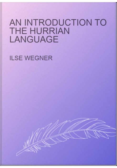An Introduction to the Hurrian Language