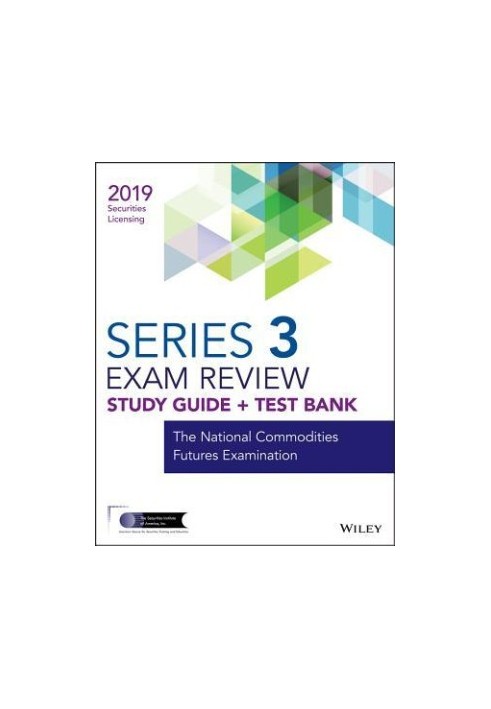 Wiley Series 3 Exam Review 2019 + Test Bank