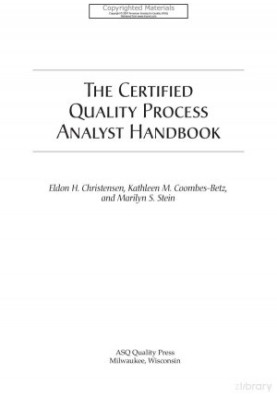 Certified Quality Process Analyst Handbook