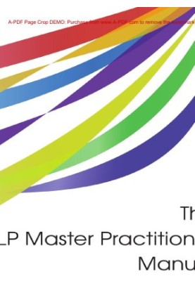 The NLP Master Practitioner Manual