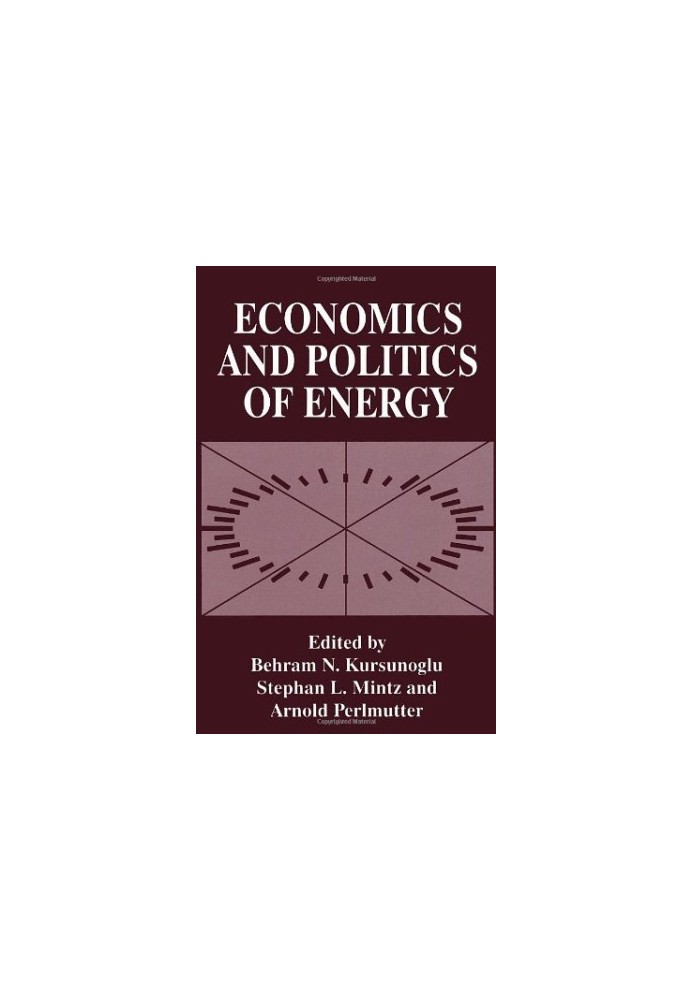 Economics and Politics of Energy (Language of Science)