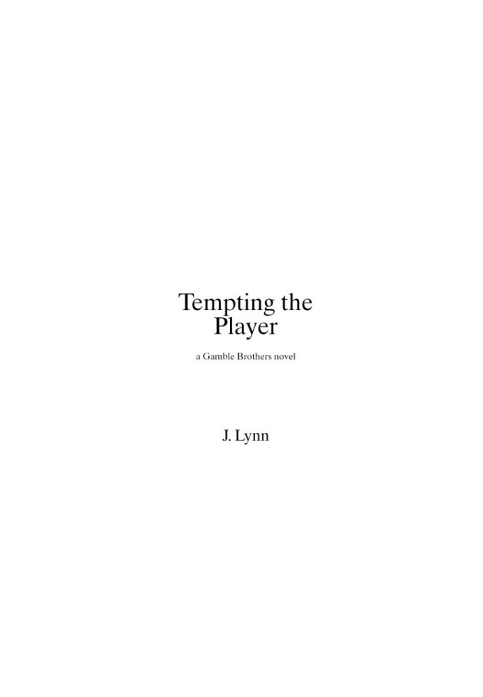 Tempting the Player (Gamble Brothers 2)