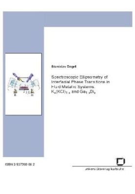 Spectroscopic ellipsometry of interfacial phase transitions in fluid metallic systems: KxKCl1-x and Ga1-xBix
